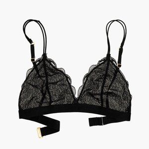 Madewell - Lace Liana Triangle Bralette - NWOT, L